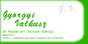 gyorgyi valkusz business card